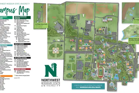 Map: Nwmsu Campus Map