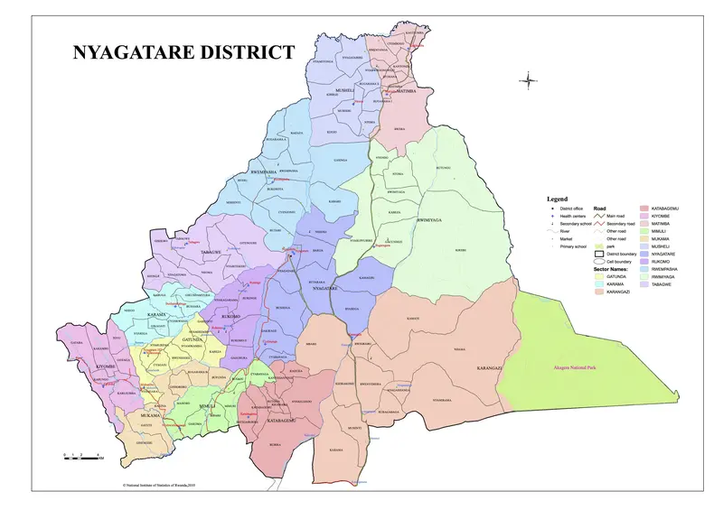 Map: Nyagatare District Map