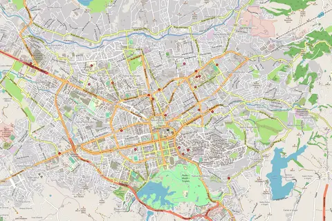 Map: Open Street Map Tirana