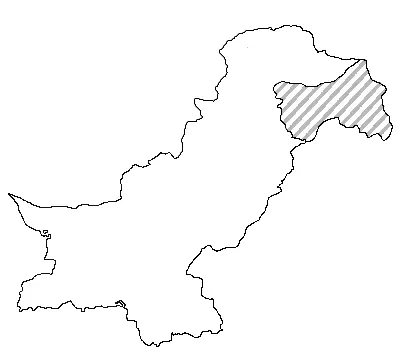 Map: Pakistan Map Outline