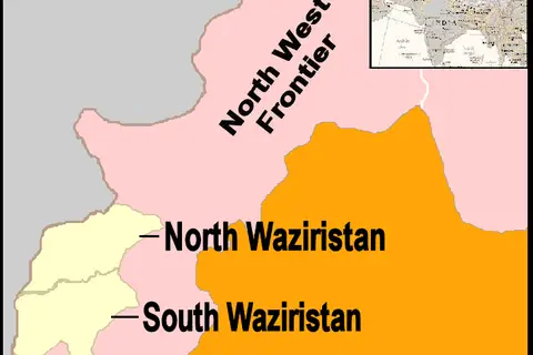 Map: Pakistan Waziristan Map (2024)