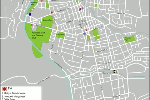 Map: Penticton Map