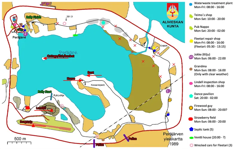 Map: Perjrvi My Summer Car Map