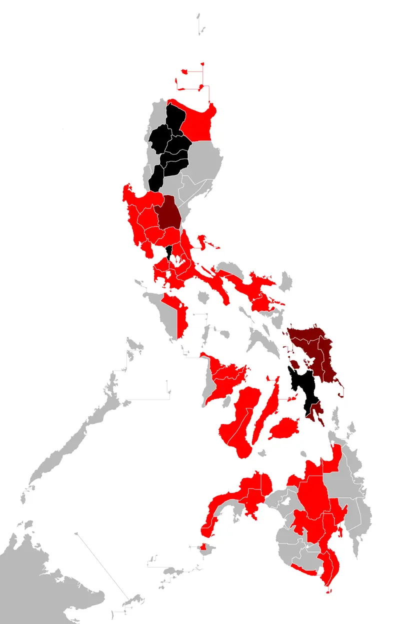 Map: Ph Ah1N1 Map