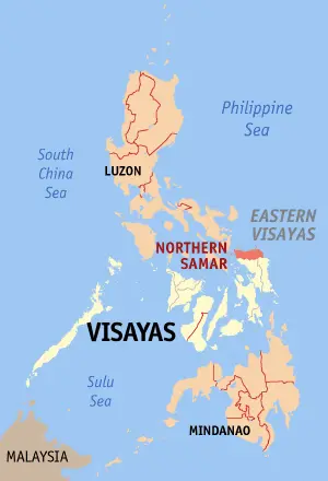 Map: Ph Locator Map Northern Samar