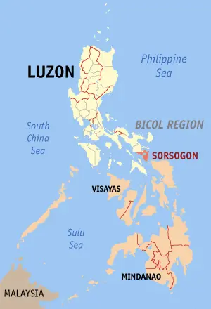 Map: Ph Locator Map Sorsogon