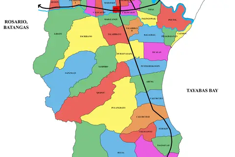 Map: Ph Map of San Juan Batangas