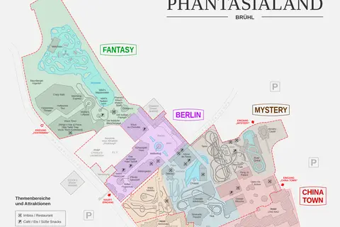 Map: Phantasialand Map de