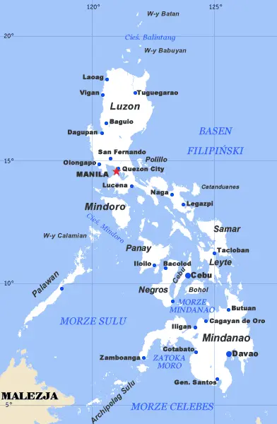 Map: Philippines Map Pl
