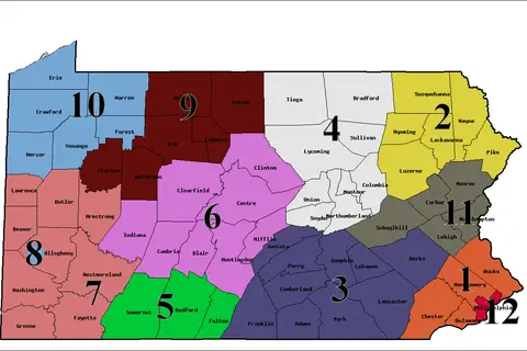 Map: Piaa District Map