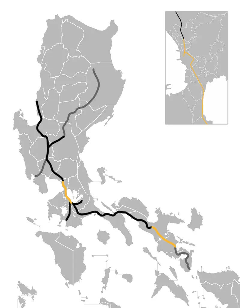 Map: Pnr North and South Map