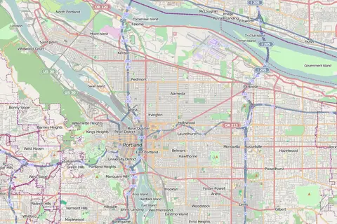 Map: Portland Map