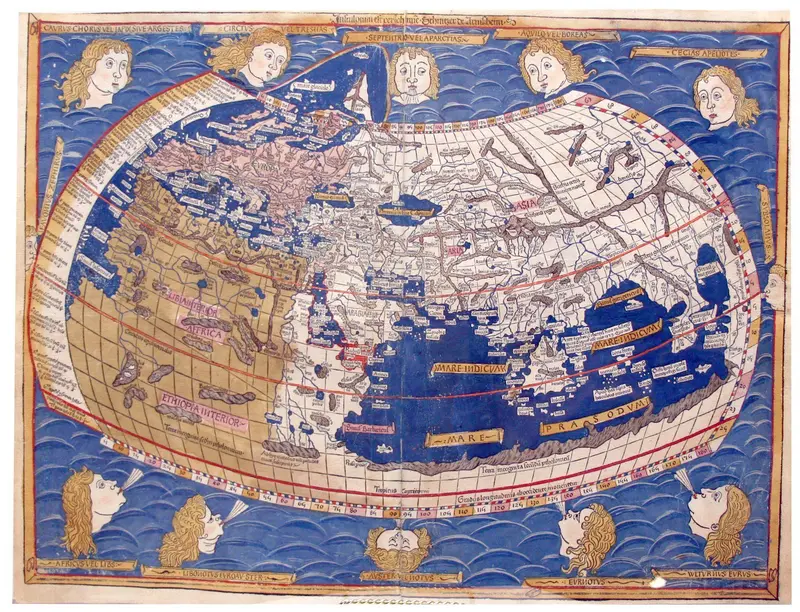 Map: Ptolemy Map 15Th Century