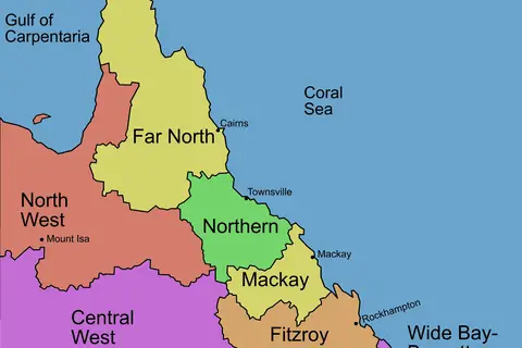 Map: Qld Region Map 2
