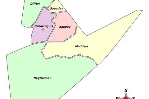 Map: Quirino Labelled Map