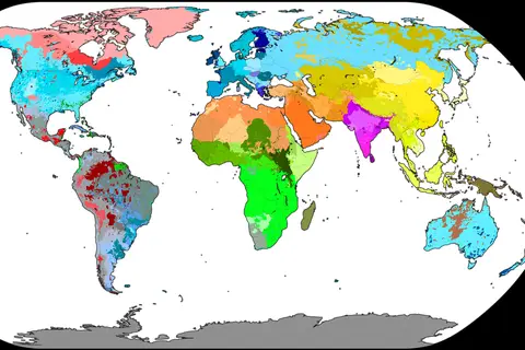 Map: Racial Map of the World2