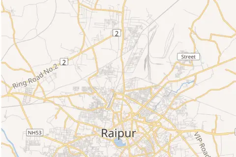 Map: Raipur Map 2021
