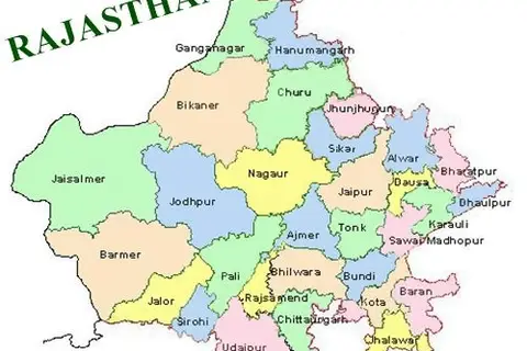 Map: Rajasthan Map Ruvir