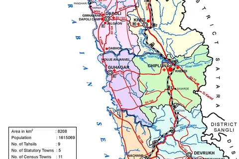 Map: Ratnagiri District Map