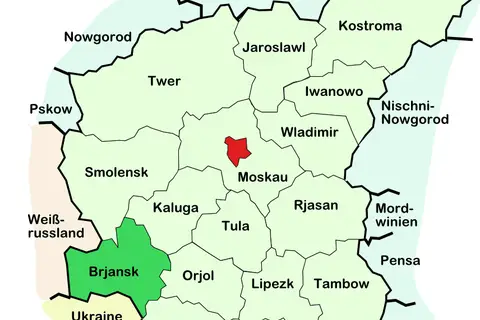 Map: Ruszrbrjansk Map