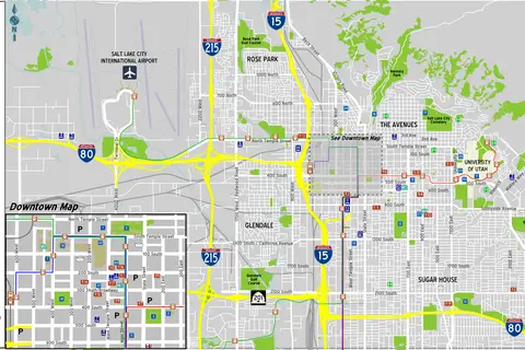 Map: Salt Lake City Map