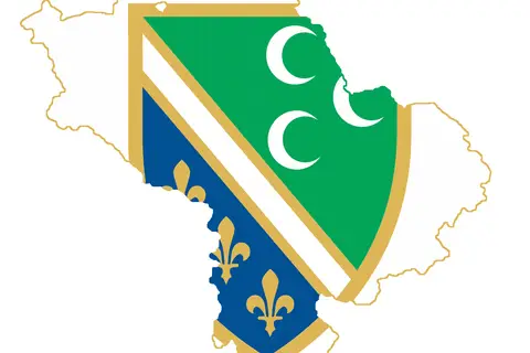 Map: Sandzak Flag Map