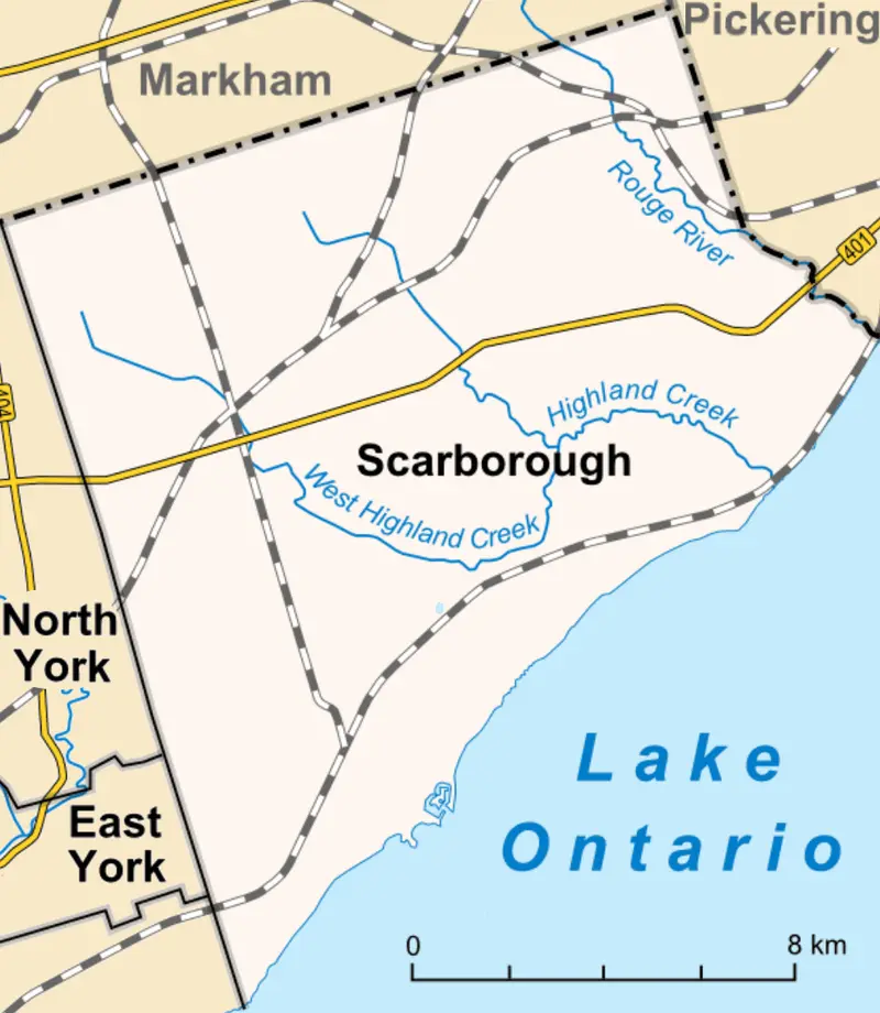 Map: Scarborough Map