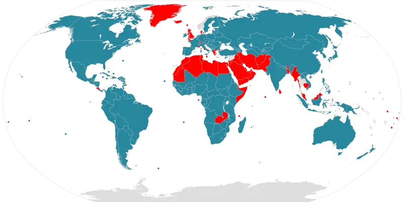Map: Secular states