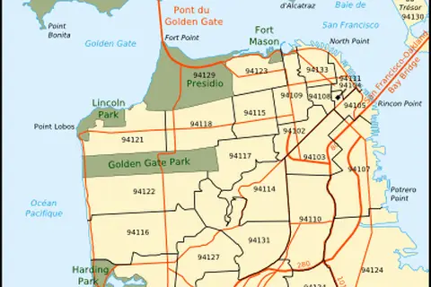 Map: Sf Map Zip Codes