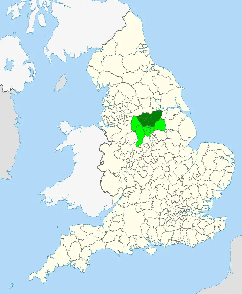 Map: Sheffield City Region Map