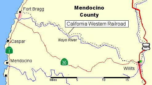 Map: Skunk Train Map2