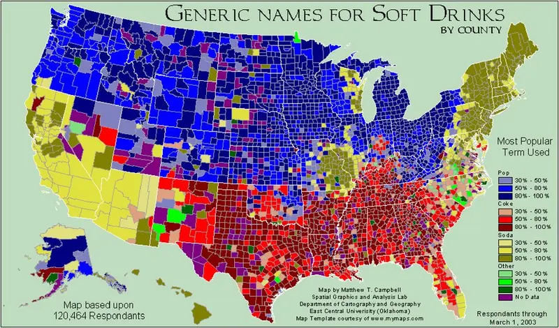 Map: Soft Drink Demographic