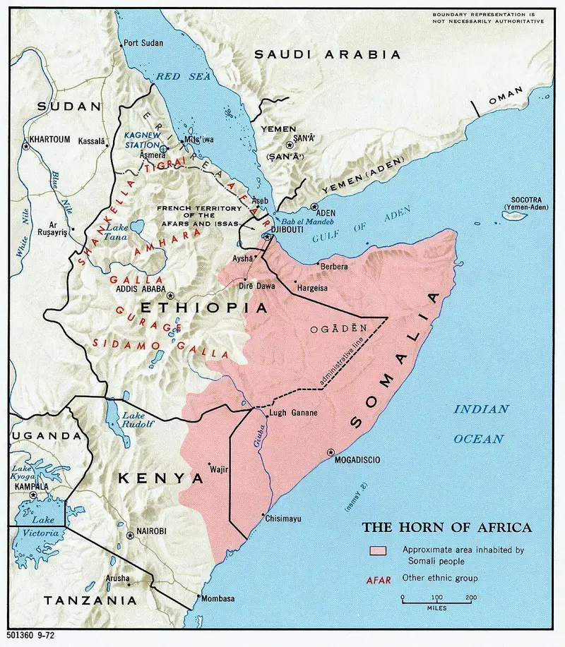 Map: Somali Map