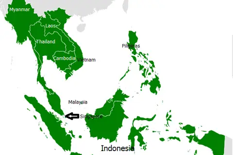 Map: Southeast Asia Maptagalog