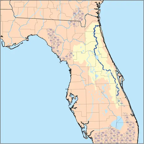 Map: Stjohnsriver Map
