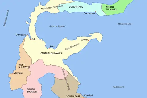 Map: Sulawesi Map
