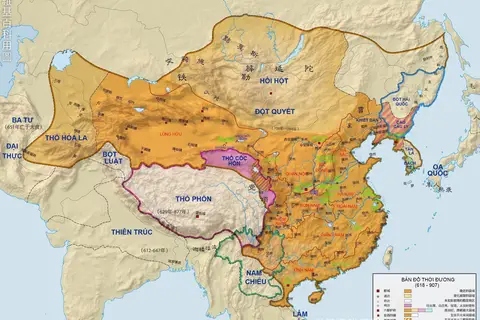 Map: Tang Dynasty Map Vi Version