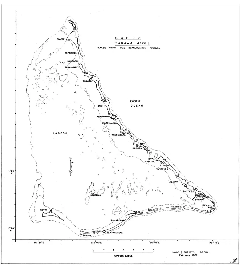 Map: Tarawa Map
