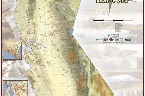 Map: The California Hiking Map