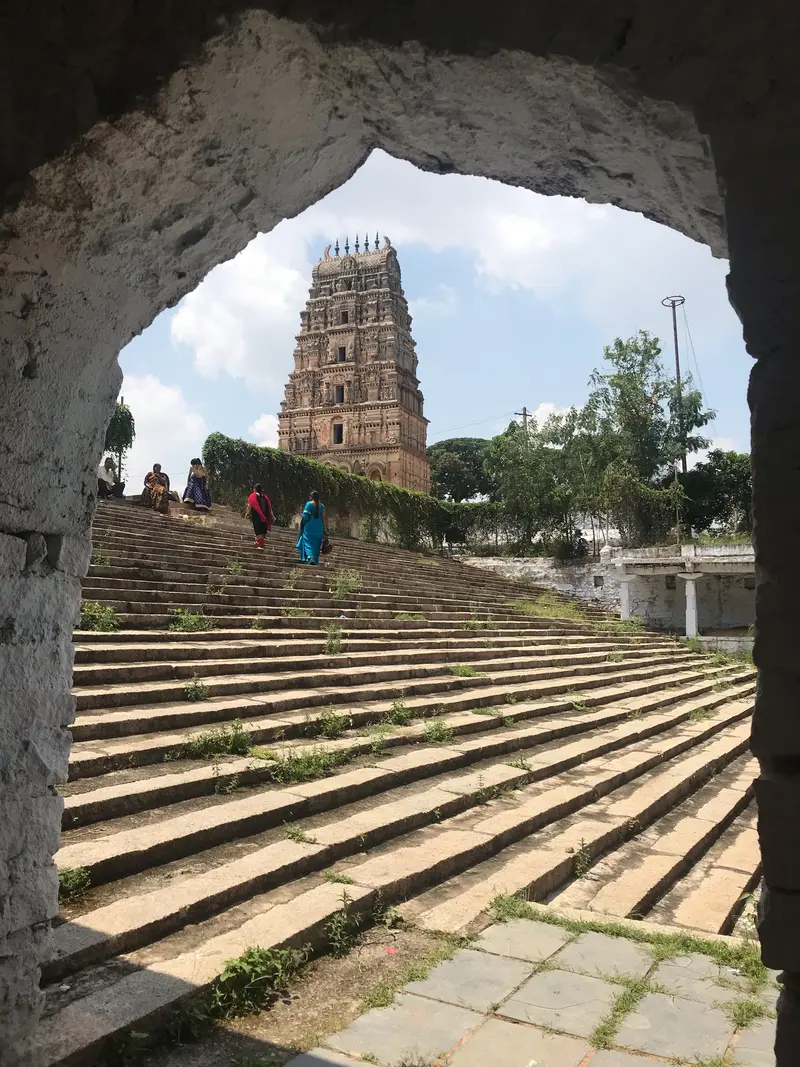 Map: The Gali Gopuram of Ammapalli Temple