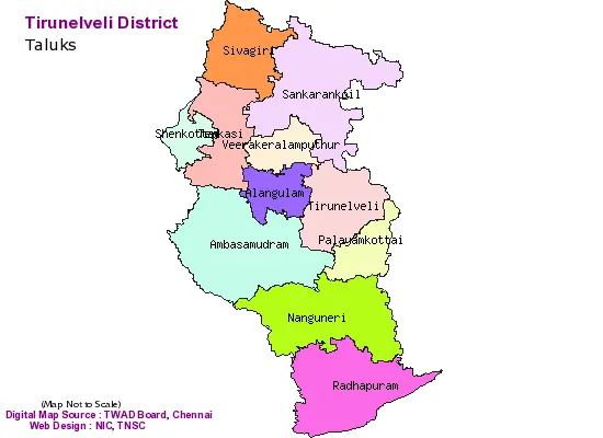 Map: Tirunelveli Twad Map