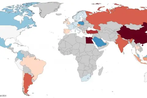 Map: Top 10% Wealth Share Change Map