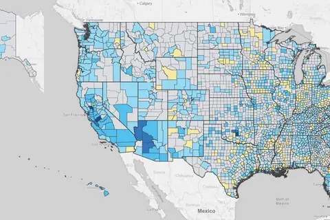 Map: Toxic levels of Chromium 6 in tap water around the US