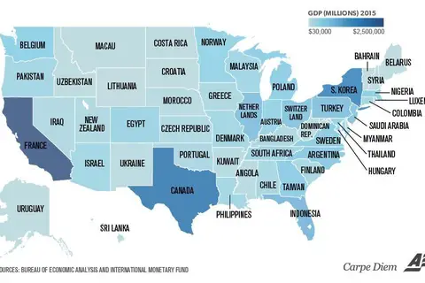 Map: U.S. States renamed for countries with similar GDPs