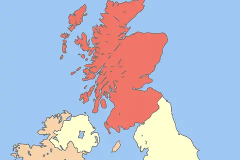 Map: Uk Map Scotland
