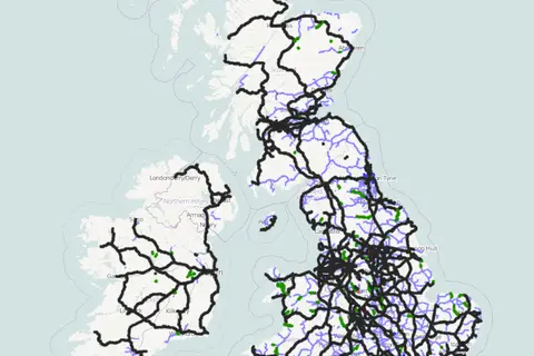 Map: Uk Railway Map