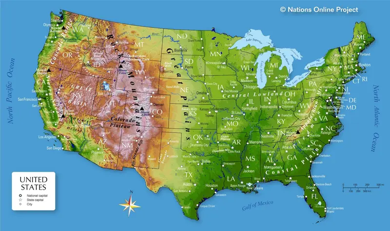 Map: Usatopo Map