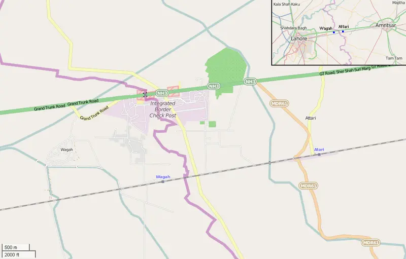 Map: Wagahattari Openstreet Map
