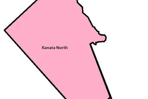 Map: Ward Map of Kanata Ontario 19942000