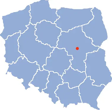 Map: Warszawa Mapa